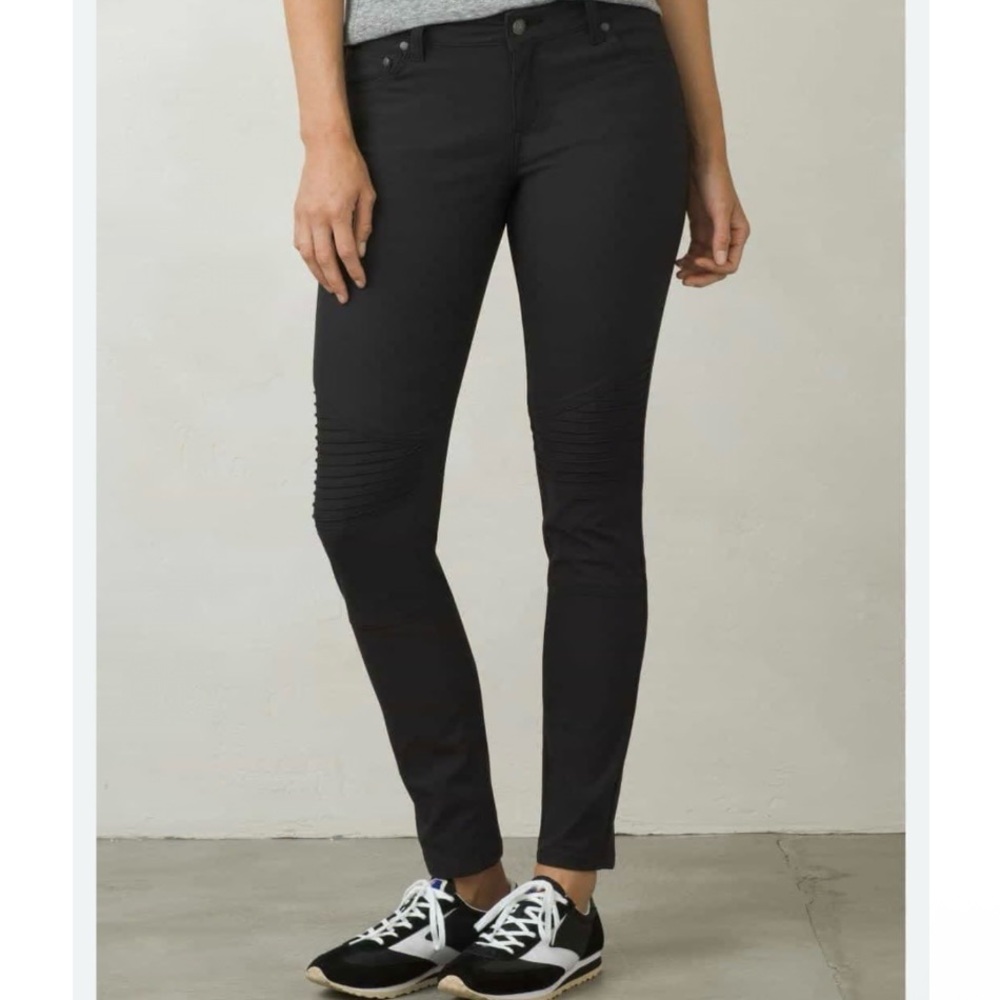 PRANA Women's Brenna Skinny Moto Pants